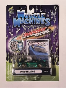 DATSUN 240Z MUSCLE MACHINES Green  SCALE 1/64  - Picture 1 of 5