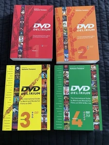 DVD Delirium Volumes 1,2,3 & 4 The Int'l Guide to Weird & Wonderful Films on DVD - Picture 1 of 3