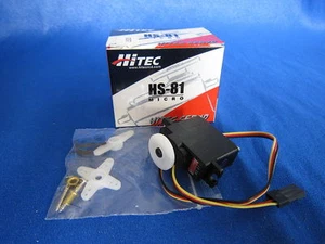 L535 HITEC SERVO HS-81 Micro AT 6Volts Ref 44.334 NEUF - Imagen 1 de 1