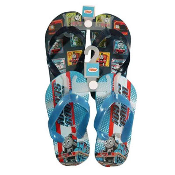 Chanclas Sandalia Playa Thomas Tanque Tren Motor Azul Niño Pequeño Niño Talla 5/6 Nuevo Foto 1 de 2