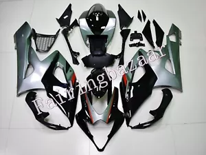Fit for 2005 2006 GSXR1000 Gray Black Red ABS Injection Bodywork Fairing Kit - Picture 1 of 7