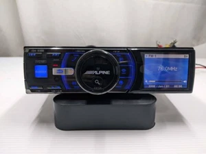 ALPINE iDA-X100 MP3/WMA/AAC USB Player Car Audio ｗ/BT Receiver Used JP - Picture 1 of 7