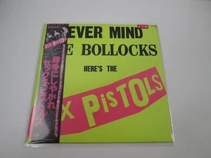 Sex Pistols Never Mind The Bollocks Here's Promo VIP-6986 with OBI  LP Vinyl - Picture 1 of 6