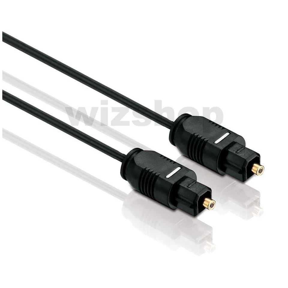 Cavo Audio Ottico Digitale Toslink da 0,5 a 20 metri maschio maschio Optical - Immagine 1 di 3