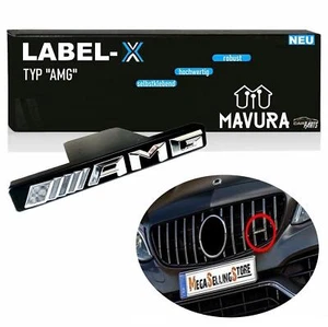 Emblema inscripción LABEL-X AMG para parrilla Mercedes Panamericana TODOS los tipos - Imagen 1 de 6