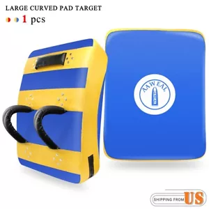 Strike Shield Kickpad groß Kickboxen gebogener Fokus Boxen Muay Thai MMA UFC - Bild 1 von 10