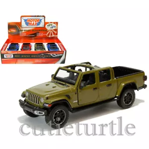 Coche de juguete Motormax 2021 Jeep Gladiator techo abierto 1:27 pantalla diecast 79367-70D - Imagen 1 de 1