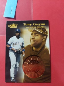 1997 Pinnacle Mint Bronze #21 Tony Gwynn, cd1
