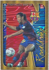 2004-05 Mundicromo Las Fichas de la Liga - Foil #48 Ronaldinho