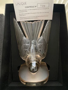 Lalique Hirondelles Gold Luster Swallow Paperweight - Picture 1 of 4