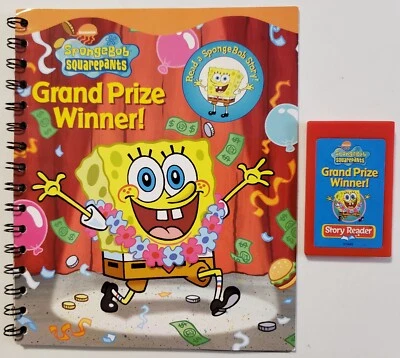 Story Reader Sponge Bob Square Pants Grand Prize Winner Book with Cartridge - Image 1 of 4