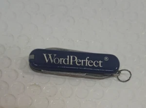 Victorinox Classic Swiss Army Knives 58MM WORD PERFECT BEYOND WORDS BLUE RARE - Picture 1 of 10