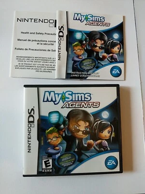 My Sims Agents Nintendo DS 3DS 2DS Game Case And Manual Only - Image 1 of 2