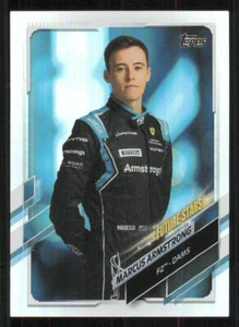 2021 Topps Formula 1 Rainbow Foil #73 Marcus Armstrong/Future Star - Picture 1 of 2