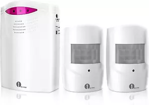 Driveway Alarm Wireless Outside Motion Sensor Weatherproof Infrared 1000FT - Picture 1 of 12