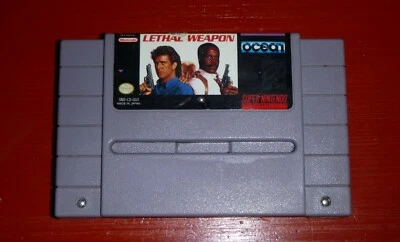 Arma letal (sistema de entretenimiento Super Nintendo, 1992 SNES)-solo carro Foto 1 de 2