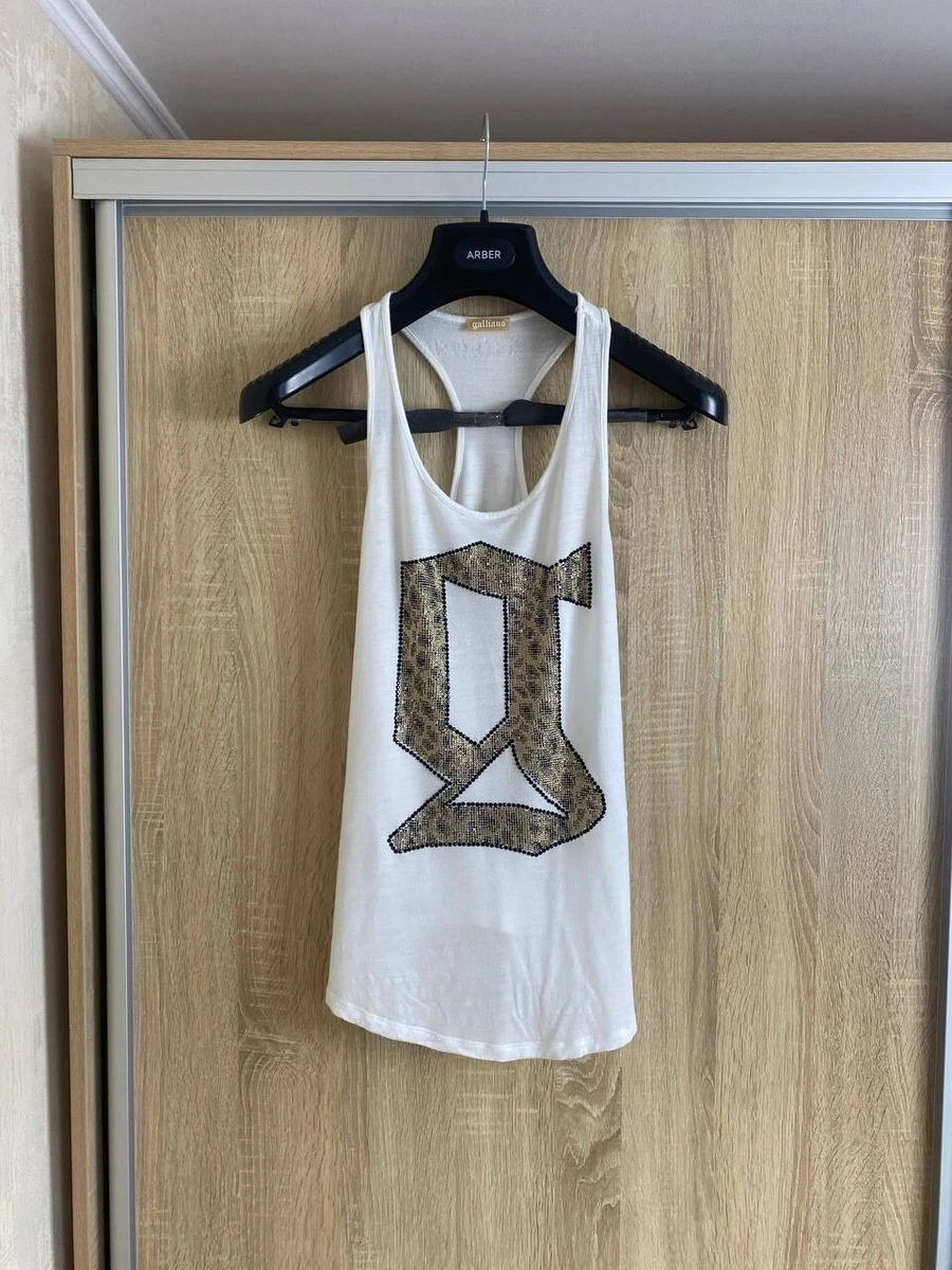 Women's John Galliano Tank Tops for sale | eBay