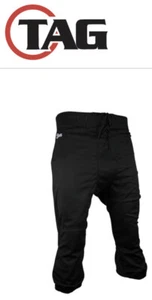 Tag JMPYSL XS Youth 20” Black 5 Belt Slotted (No Pad Incl) Football Pants-NEW - Picture 1 of 12