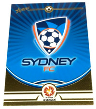2006-07 SELECT A-LEAGUE TRADING CARD A-LEAGUE CLUB LOGO FOIL CARD A8-SYDNEY