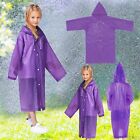 Kids Rain  Raincoat For Girls Boys Reusable EVA Clear Portable Rain Coats