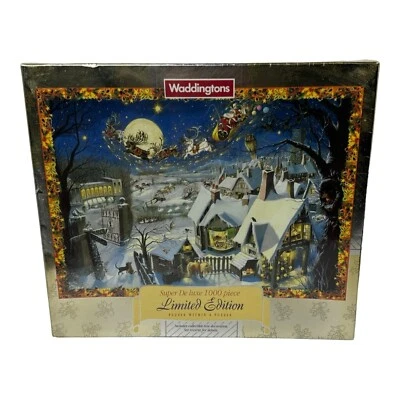 Waddingtons Super De Luxe 1000 Piece Jigsaw The Twelve Days Of Christmas Puzzle - Image 1 of 4