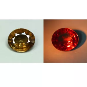 1.43 Cts_Extraordinary Change_100 % Natural Color Change Garnet_Srilanka - Picture 1 of 5