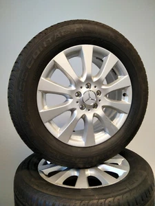 4 Sommerreifen 255/55R18 Mercedes R Klasse W251 18" Alufelgen Sommerräder - Picture 1 of 5