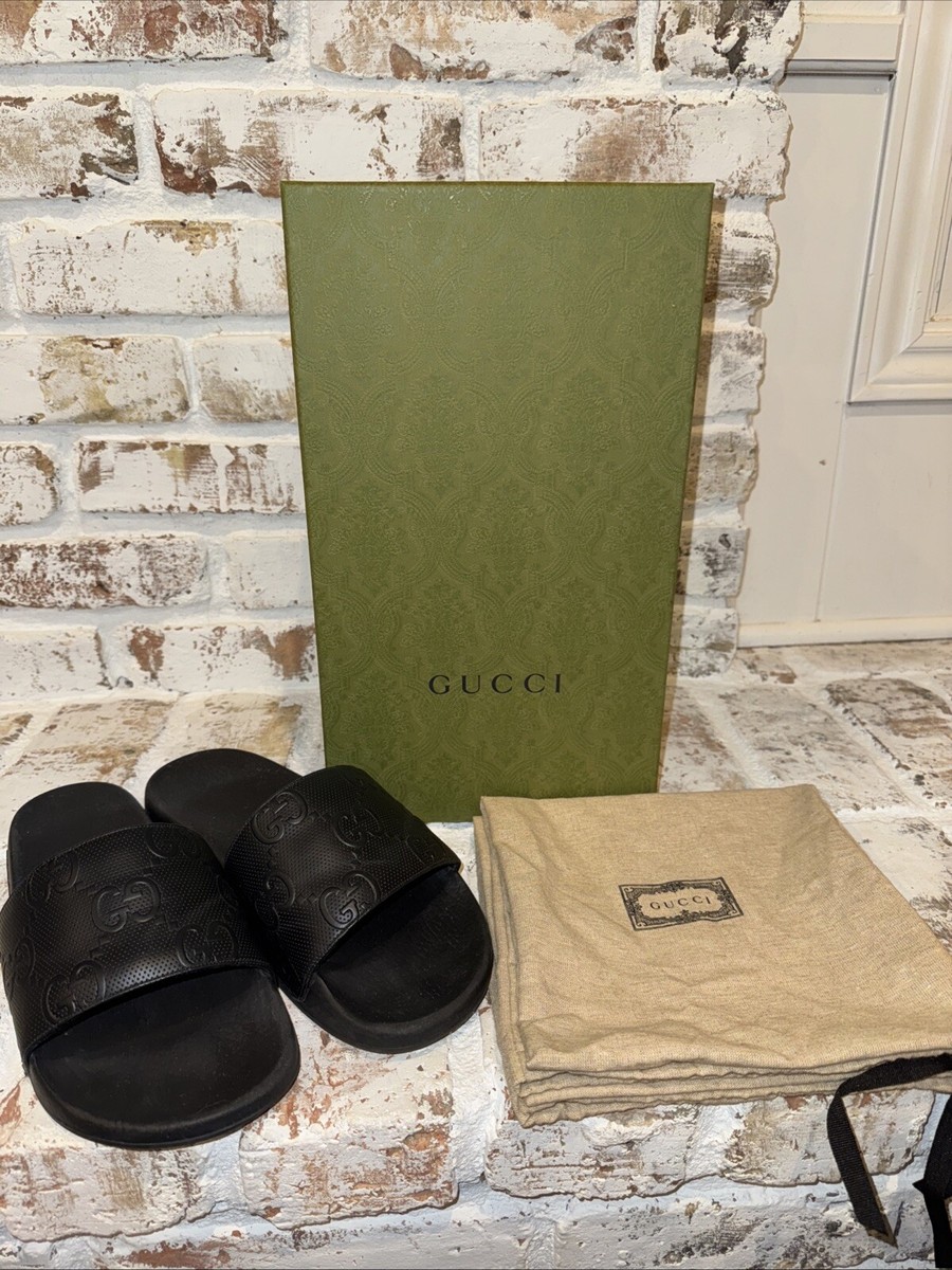 Gucci Leather Sandals for Men for sale | eBay