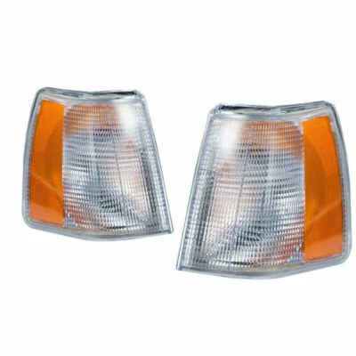 Juego de cubierta de luces de señal de giro de estacionamiento lado conductor + pasajero para Volvo 740 940 960 Foto 1 de 4