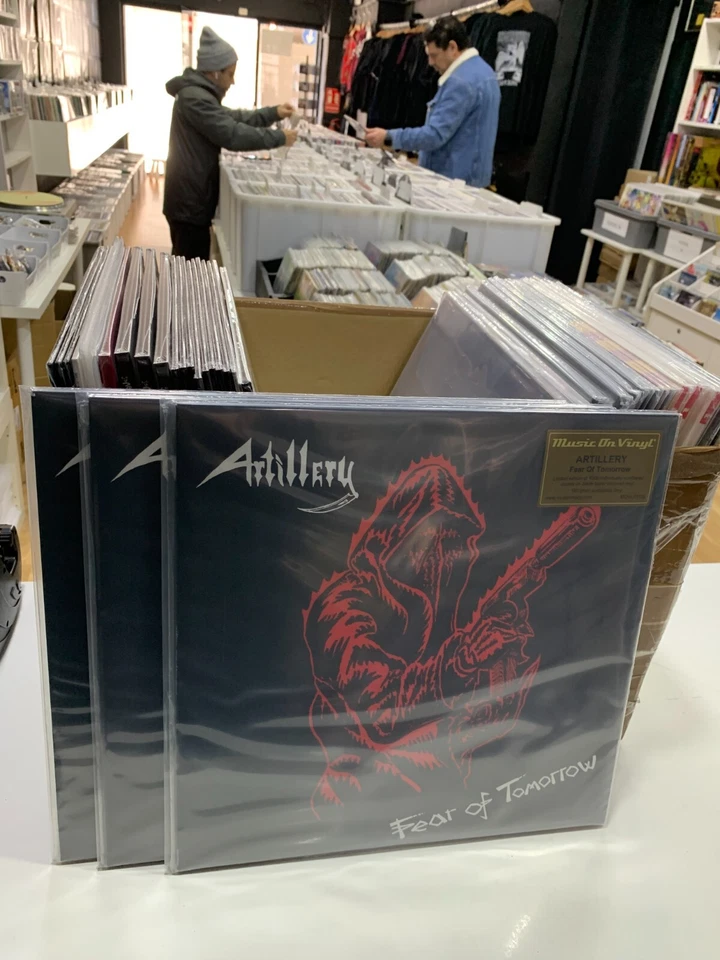Artillery LP Fear of Tomorrow Limited Edition Blade Bullet Coloured Vinyl 2023 - Image 1 of 1