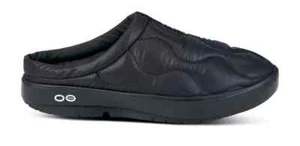 OOFOS Women’s Size 10 Oocoozie Thermo Mule Black Slip-on Slippers MSRP$119 - Picture 1 of 14