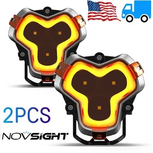 NOVSIGHT 3'' LED Work Lights Bar Spot Pod Driving Off Road SUV Truck Pickup Lamp - Picture 1 of 13
