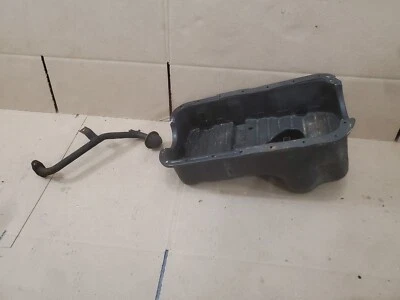 1984 - 1989 Nissan 300ZX Z31 VG30E NA Oil Pan and pick up tube OEM - Image 1 of 4