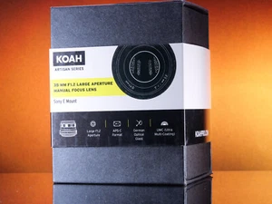 NEU - Sony E Mount Lens Koah 35mm f1.2 Manual Focus Objektiv für Sony E #003SNY - Bild 1 von 8