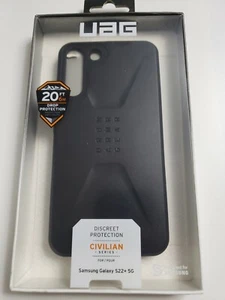 Gebrauchte UAG Urban Armor Gear Civilian Hülle Samsung Galaxy S22+ Plus 5G - Schwarz - Bild 1 von 9
