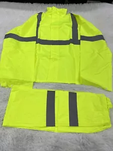 PIP Hi-Vis Protective Industrial Products 2X/3X Rain Suit - Yellow - Picture 1 of 10
