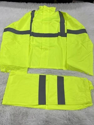 PIP Hi-Vis Protective Industrial Products 2X/3X Rain Suit - Yellow - Image 1 of 4