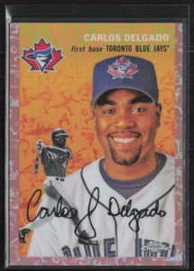 2023 Topps Chrome Platinum Ann #318 Carlos Delgado Rose Gold Refractor /75 - Picture 1 of 2