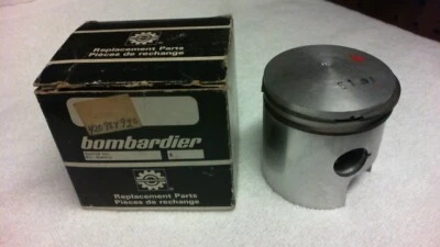 Genuine Vintage Rotax Piston LH 1969 Nordic 369cc 420984920 *New Old Stock* - Image 1 of 4