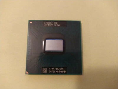 CPU INTEL CELERON M 530 SL9VA 1,73GHz 1Mb CACHE 533 TESTATO - Immagine 1 di 2