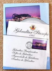 Gibraltar "EUROPA ~ FLOWERS ~ SPORT ~ PLANES ~ WAR SHIPS" 1995 Year Pack / Book - Picture 1 of 13