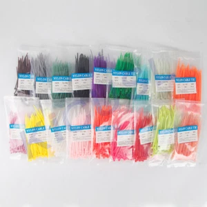 2,5x100 mm Wickel hitzebeständig selbstsichernd Nylon Kabelbinder Korda Binder 100 Stck./Pack - Bild 1 von 8