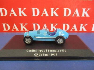 Die cast 1/43 Modellino Auto Gordini Typ 15 Formule 1500 GP Pau 1948 - Immagine 1 di 4