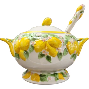 Sopera con cucharón Temp-Tations Figural Fruit 3,5 cuartos de galón - Imagen 1 de 6