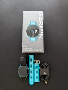 *WIE NEU* Garmin Forerunner 165 Music Türkis - Multifunktionale Laufuhr - Bild 1 von 3