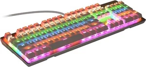 Cool Mechanical Gaming Keyboard with Blue Switch LED Backlit with Anti-Ghosting - Picture 1 of 5