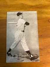 1947-1966 Baseball Exhibit Card, Gil McDougald, SP, Short Print