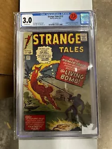 Strange Tales #112 CGC 3.0 Marvel 1963 First appearance of The Eel Nice Slab - Picture 1 of 2