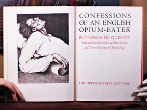 Bekenntnisse eines englischen Opiumessers von Thomas De Quincey, 1950, HC, Slipper - Bild 1 von 12