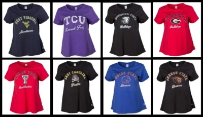 Venley Women's NCAA Tatum Slouchy Fashion Tee, Small or Medium - Image 1 of 4